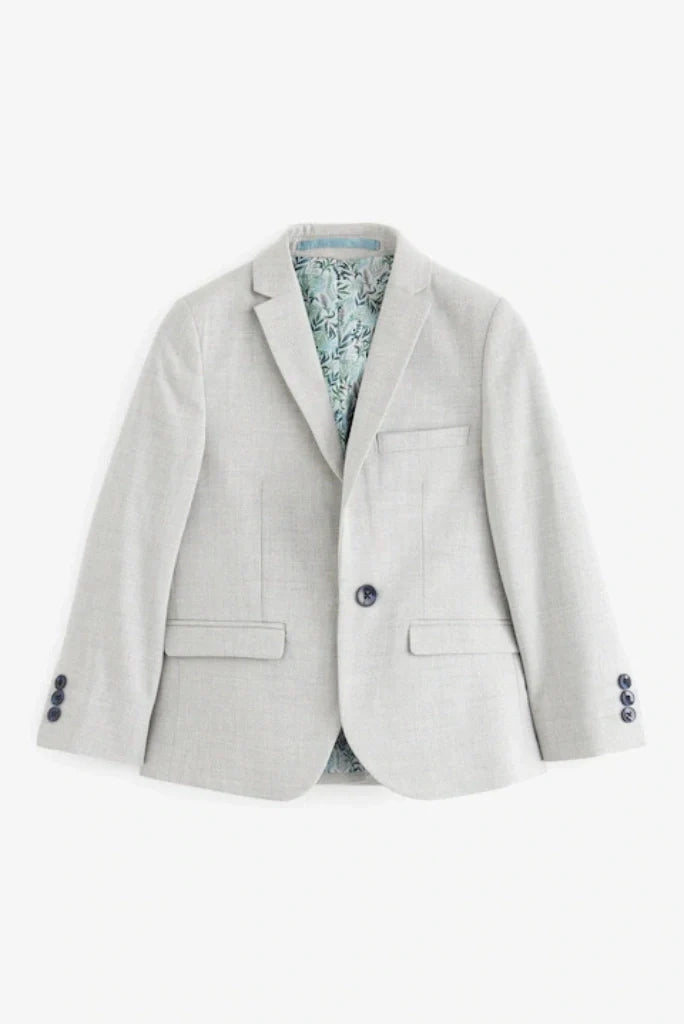 Kids Off White Blazer for Wedding Party & School Events smart-casual Look outfits