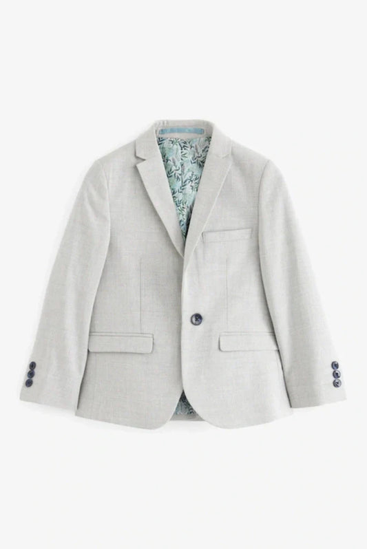 Kids Off White Blazer for Wedding Party & School Events smart-casual Look outfits