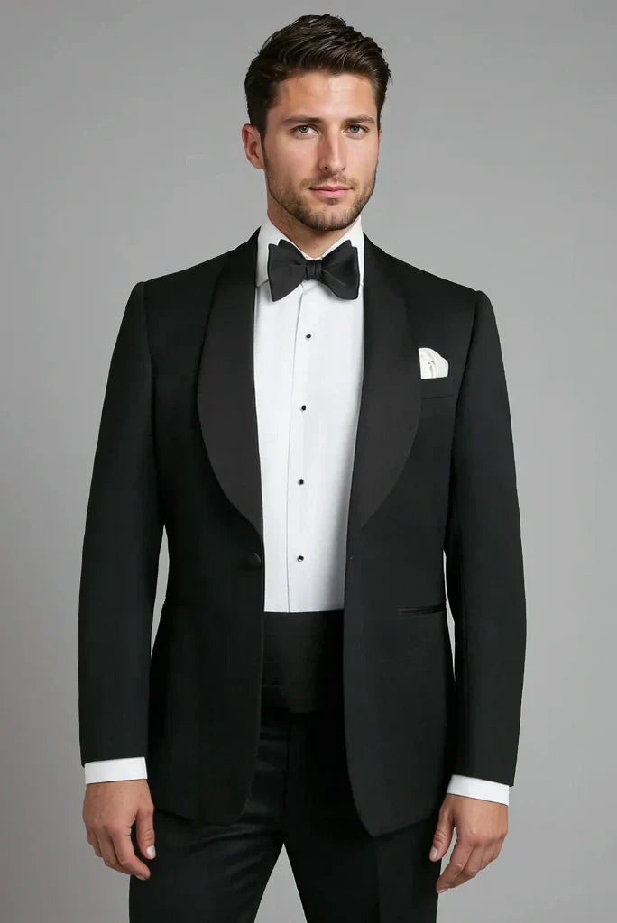 Men Black Tuxedo Blazer Elegant Groom Wedding Jacket & Dinner Event Party Wear Blazer Coat