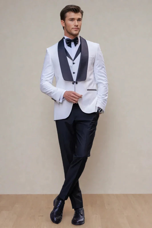 Men Three Piece Groom Suit Perfect For Various Formal Events Like Weddings Galas & Reception Parties